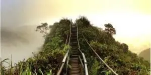 Oahu Hiking Spots - Stairway to Heaven