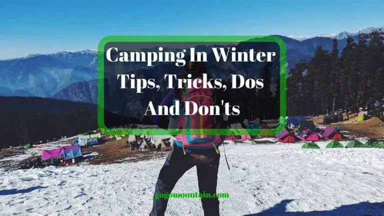 Camping In Winter Tips Tricks Dos And Don’ts