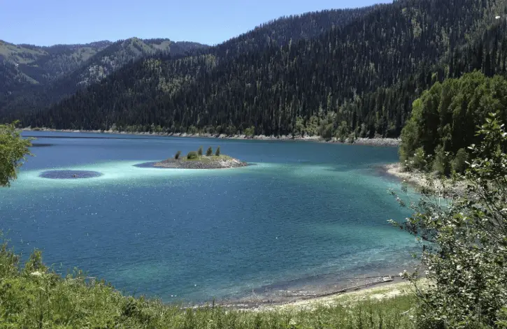 Idaho Hiking Trails- Swan Valley - Upper Palisades Lake
