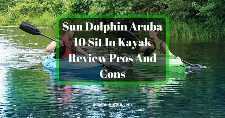 Sun Dolphin Aruba 10 Kayak Review [2022] – Pros and Cons