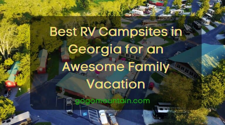 Best RV Campsites in Georgia for an Awesome Family Vacation