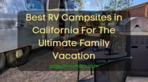 Campsites in California