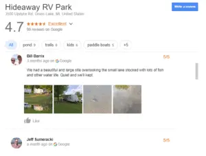 Hideaway RV Park