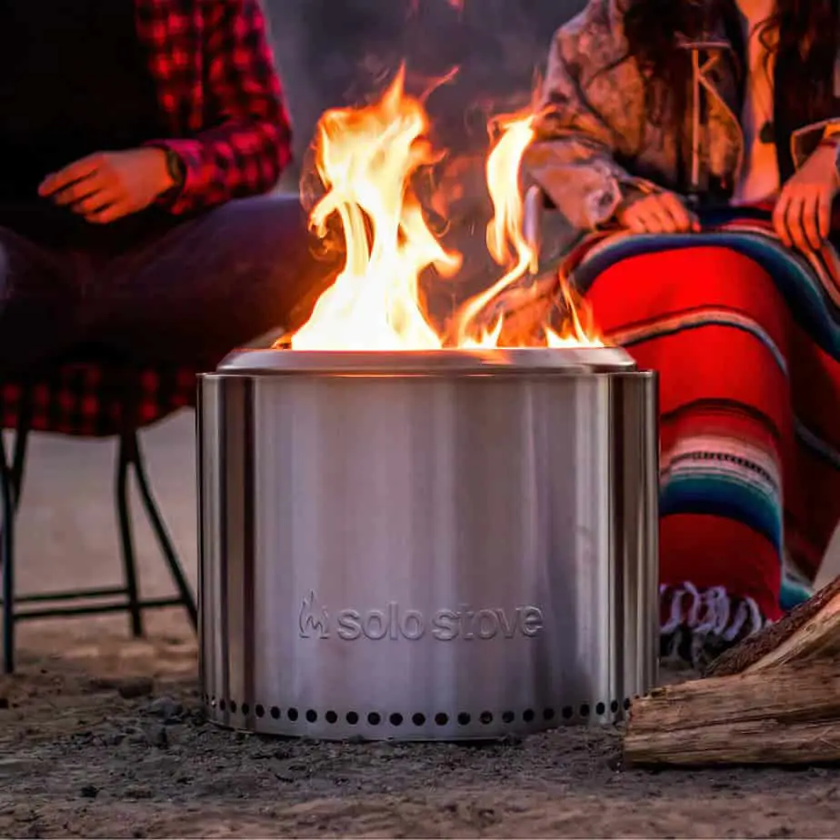 Solo Stove Yukon vs. Solo Stove Bonfire Comparison Review campfire