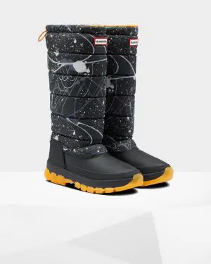 HUNTER Original Insulated Snow Boot Tall side view