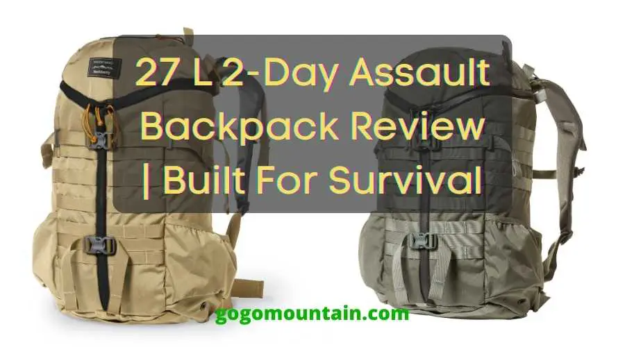 27 L 2-Day Assault Backpack Review Built For Survival