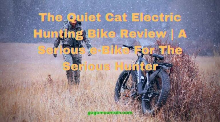 Quiet Cat Electric Hunting Bike Review | A Serious e-Bike For The Serious Hunter