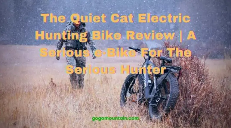 Quiet Cat Electric Hunting Bike Review | A Serious e-Bike For The Serious Hunter