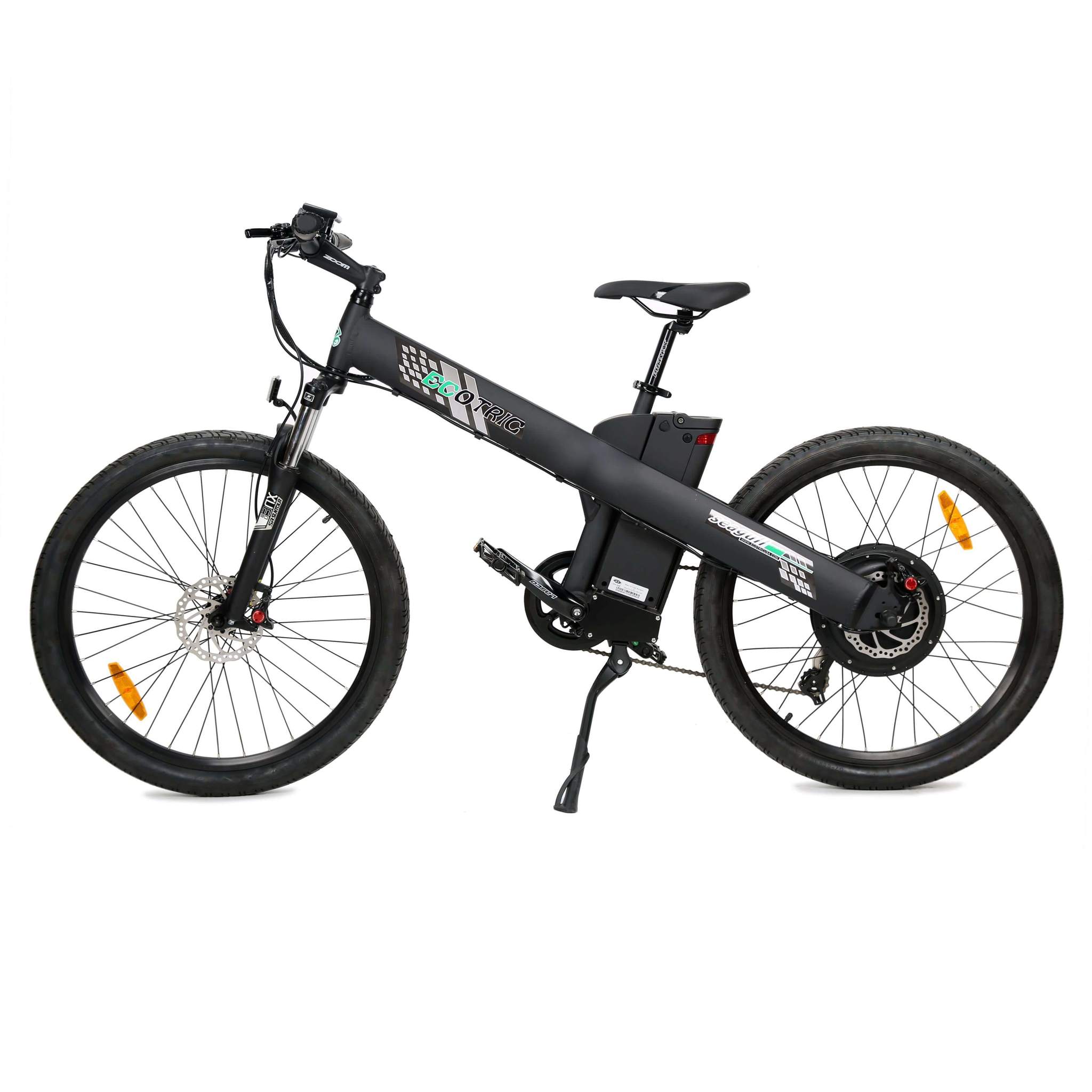 Ecotric Seagull Fat Tire Electric Mountain Bike in Black - ecotric seagull review
