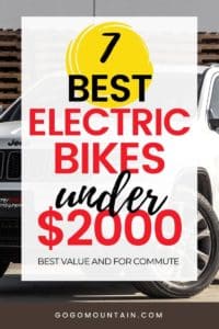 Best Electric Bikes Under 2000