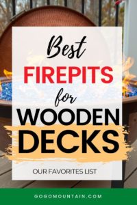 Best Fire Pits For A Wooden Deck